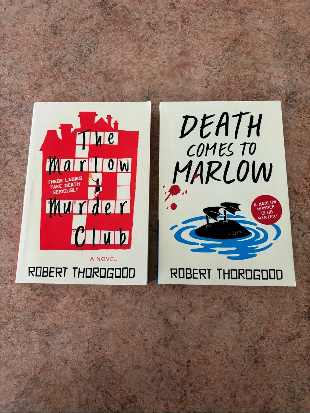 Robert Thorogood Marlow Murder Club Paperback Bundle